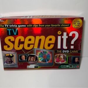 TV Scene It The DVD Game Trivia Board Game Complete With DVD Optreve